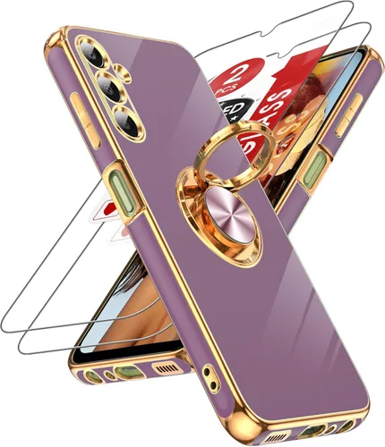 Vista 28 de LeYi Funda para iPhone XR: con Protector de Pantalla de Vidrio Templado [Paquete de 2] Soporte de Anillo Giratorio de 360°, Soporte Magnético