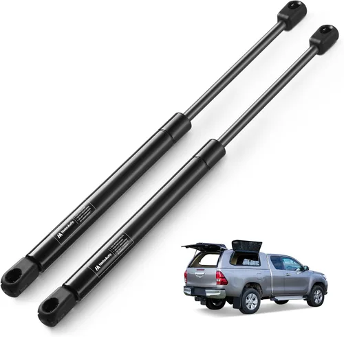 Vista 18 de HelloAuto Puntales de gas de 15 pulgadas 60 lb/256 N Ml13-60 para carcasa de camper Leer, soporte de elevación para puerta de carga de RV, cubierta