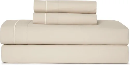 Vista 24 de Casual Living Juego de Sábanas Twin de 3 Piezas Sábanas Refrescantes con 1 Funda de Almohada Microfibra Suave Hipoalergénica Lavable Juego de Cama