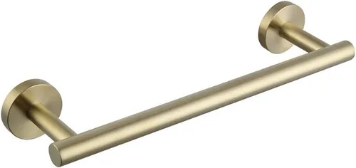 Vista 28 de Toallero de mano negro mate de 9 pulgadas SUS 304 de acero inoxidable para montaje en pared de baño