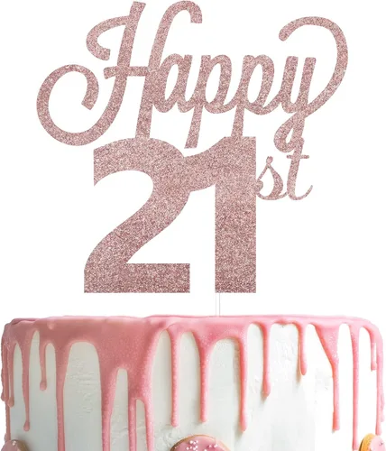 Vista 70 de LINGTEER - Decoración para pastel con texto "Happy Birthday 100", color negro