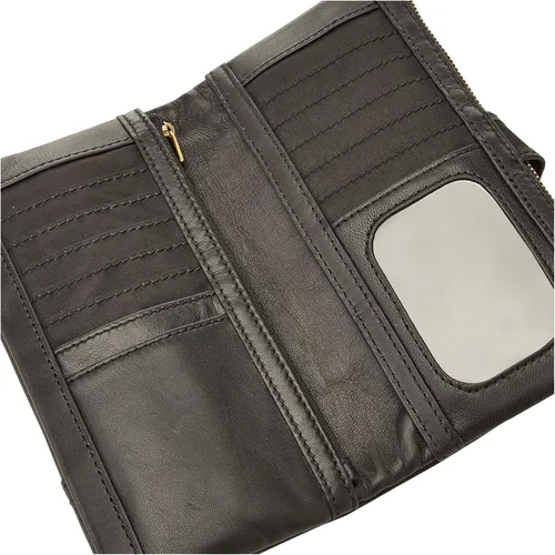 Vista 4 de Fossil Womens Cora Leather Wallet Clutch Organizer
