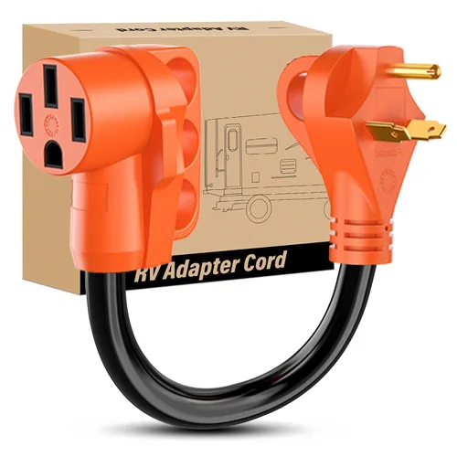 Vista 22 de Nilight Adaptador de corriente para autocaravana, enchufe macho a hembra, cable eléctrico resistente STW, cables impermeables para caravana