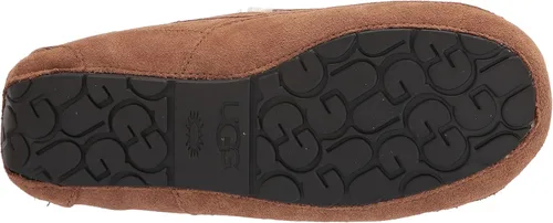Vista 4 de UGG Pantuflas Ascot para hombre Negro