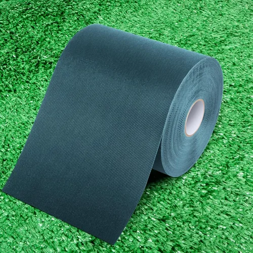Cinta de costura de césped sintético autoadhesiva para césped, alfombra para mascotas, unión de alfombras, 6 pulgadas x 65.6 pies