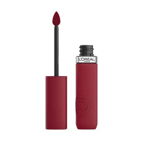 Vista 6 de L’Oréal Paris Infallible Matte Resistance - Labial líquido, hasta 16 horas de duración, tono Fairytale Ending 100, 0.16 onzas líquidas