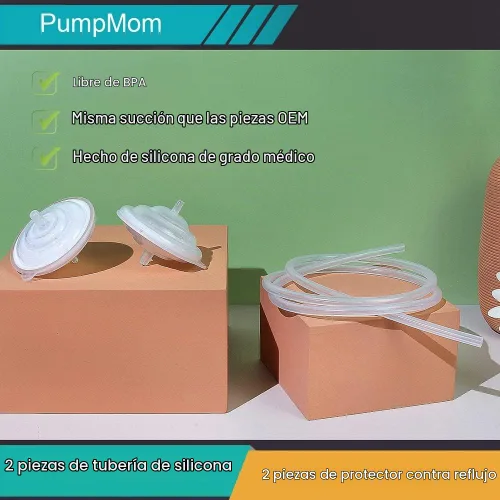 Vista 4 de PumpMom-us Protector de reflujo y tubo para Spectra