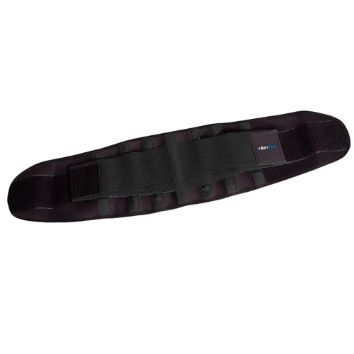 Vista 9 de RiptGear Soporte lumbar para hombres y mujeres, diseñado para apoyar la parte inferior de la espalda, transpirable, ajustable y antideslizante