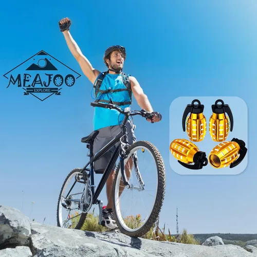 Vista 40 de 4 tapas de válvula de neumático, cubiertas universales de válvula de neumático de aleación de aluminio para automóviles, camiones, SUV, Negro