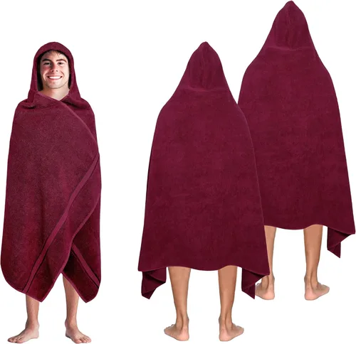 Vista 41 de Cotton Craft colección juego de 2 piezas ultra suaves, tamaño grande, 100% algodón, toalla de baño