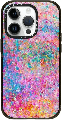 Vista 103 de CASETiFY Impact - Funda para iPhone 13 [Probada contra caídas de grado militar 4X / Protección contra caídas de 8.2 pies / Compatible con Magsafe]