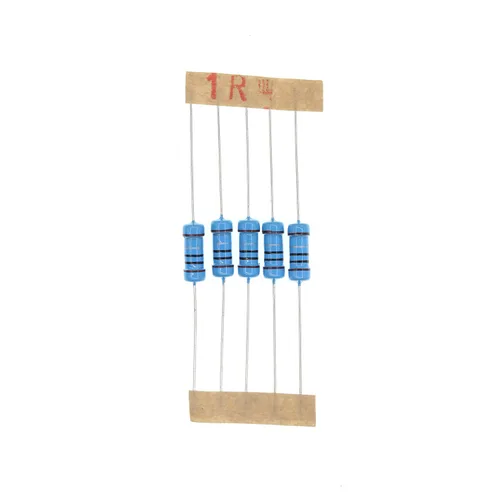 Vista 58 de 100PCS 1 vatios 1W 0R1 0.1 ohmios 1% resistencia de película metálica