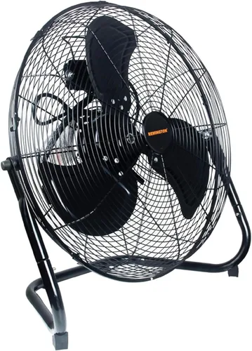 Remington Ventilador de piso de alta velocidad, unidad de refrigeración portátil de 3 velocidades, flujo de aire de metal resistente para grandes