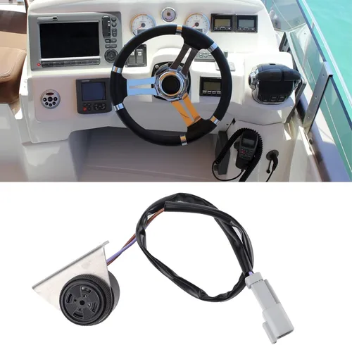 Vista 5 de KIMISS Cuerno de advertencia 353629 Alarma Zumbador Beeper Marine Boat Accesorios