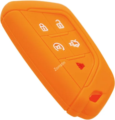 Funda protectora de silicona con 5 botones para Cadillac CT4 CT5 CT6 XTS XT4 XT5 ATS 2020 2021 2022 2023