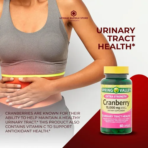 Vista 2 de Unique Bundle Store Extracto de arándano extra fuerte de 300 mg (concentrado 50:1), 60 cápsulas - Suplemento dietético (paquete de 1)