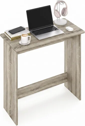 Vista 15 de Furinno Simplistic - Escritorio para computadora de 31 pulgadas, escritorio Pino ámbar