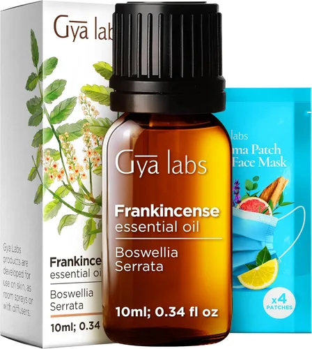 Vista 113 de Gya Labs Aceite Esencial de Madera de Agar - 0.34 Fl Oz - para Cabello, Piel, Difusor, Aromaterapia y Fabricación de Velas DIY
