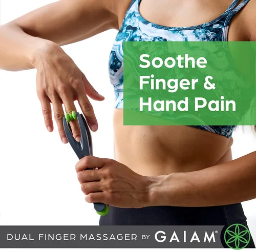 Vista 5 de Gaiam Masajeador de Dedos de Mano de Doble Cara
