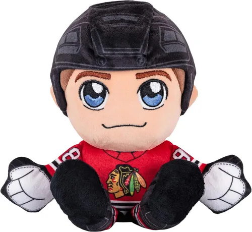 Vista 23 de Bleacher Creatures Buffalo Sabres Tage Thompson - Peluche de 8 pulgadas de la NHL Kuricha sentado – Superestrella de la NHL inspirada en Chibi suave