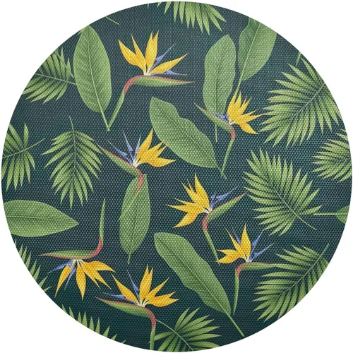 Tropical Palm Leaves Dining Room Table Placemats, Non Slip Washable Table Mats Set for Kitchen Table one sizex1