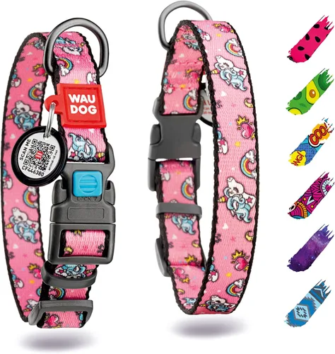 Vista 39 de Collar de nylon para perros con soporte de aire - Ajustable para perros grandes, pequeños y medianos - Collares para cachorros de razas grandes