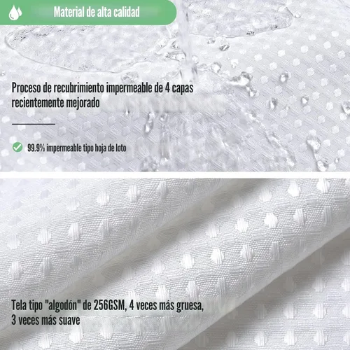 Vista 3 de Cortina de ducha Dynamene de tela blanca, cortinas de ducha de lujo para hotel con textura de nido de abeja, cortinas de baño pesadas de 72
