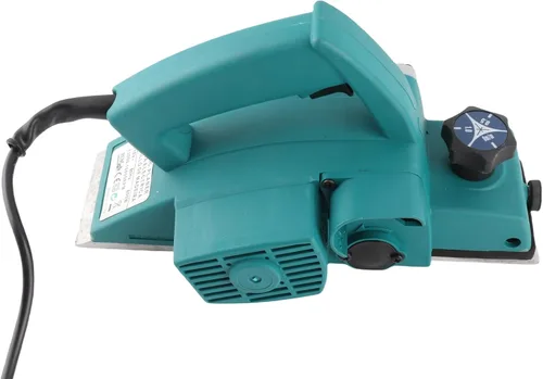 Vista 6 de Cepilladora de madera eléctrica de mano, 16000 rpm cepilladora manual con profundidad de cepillado ajustable para carpintería chaflán uso doméstico