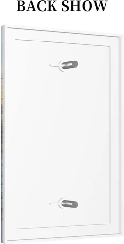 Vista 4 de Placa de pared de 1 cuadrilla, diseño de playa, océano, amanecer, mar, atardecer, cubierta de interruptor de luz en blanco, decorativo, sin