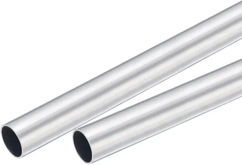 Vista 10 de uxcell Tubo redondo de aluminio 6063 0.157 in OD 0.079 in diámetro interior 984.3 ft m longitud tubería