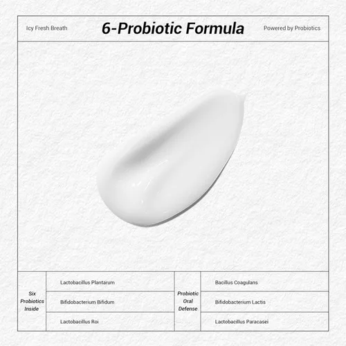 Vista 5 de MSDRWIKEY SP-6 Pasta de dientes, aliento fresco refrescante, y paquete de pasta de dientes blanqueadora 7-Pro con burbujas 6 probióticos