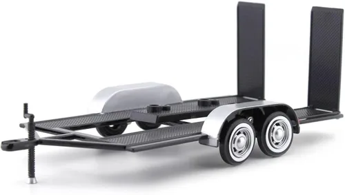 Motormax 76001 Remolque Car Carrier 1:24 Escala Diecast Modelo, Negro