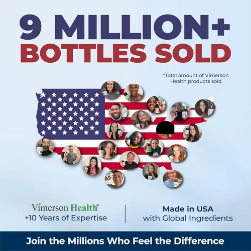 Vista 6 de Complejo de vitamina B con vitamina C y ácido fólico (Folato) - 8 vitaminas B de alta potencia: B1, B2, B3, B5, B6, B7, vitamina B12 + biotina