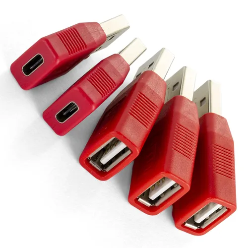 NTW Bloqueador de datos USB/adaptador de cargador - Carga segura, protección de sincronización de datos, prevención de extracción de jugos - Solo