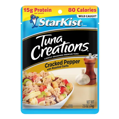 Vista 33 de StarKist Tuna Creations Ginger Sesame - Sabor de jengibre y sésamo para atún