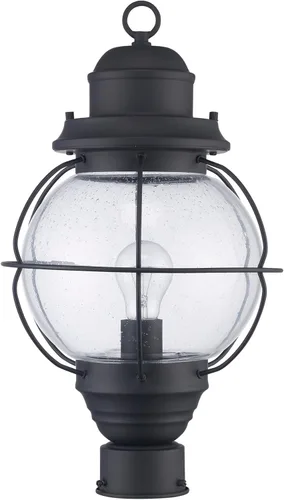 Vista 6 de Trans Globe Lighting 69905 BK Catalina - Linterna para exteriores (19 pulgadas), color negro
