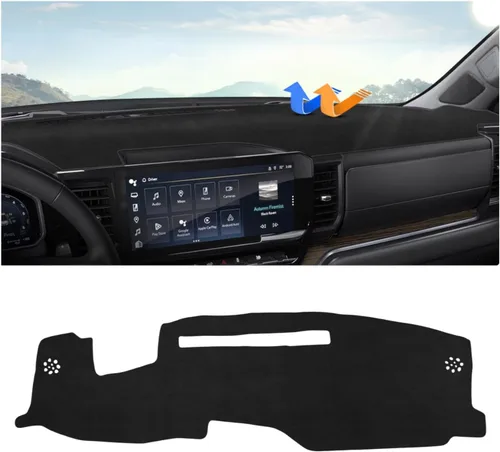 Vista 33 de Autorder Cubierta de Alfombrilla del Tablero para Chevy Silverado Sierra 2007-2013, Chevy Tahoe Suburban Denali Avalanche y GMC Yukon/XL 2007-2014