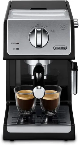 Vista 2 de De'Longhi A-3220-RMB Espumador manual para hacer capuchino, 9.6 x 7.2 x 11.9, negro