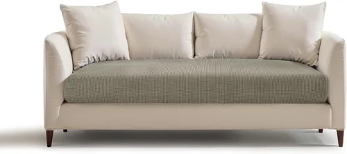 Vista 92 de SUBRTEX Funda Deslizable para Sofá RV de Múltiples Asientos Fundas Protectoras Loveseat Elástica Duradera Sofá Spandex Elástico Protector de Muebles