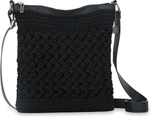 Vista 6 de The Sak Lucia - Bolso cruzado de ganchillo, bolso convertible con correa ajustable para el hombro