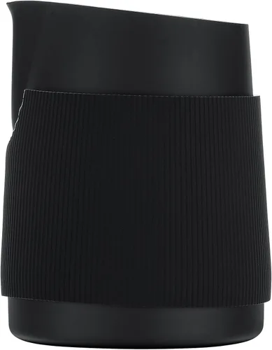 Vista 3 de Normcore Jarra de Leche Sin Mango - Jarra de Vapor Espresso con Boquilla Redonda - Jarra de Espuma de Leche de Acero Inoxidable 18/8, Antiadherente