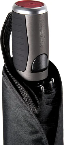 Vista 8 de LifeTek Windproof Travel Umbrella - Compact Automatic Wind Resistant Strong and Portable - Small Folding Backpack Umbrellas for Rain perfect for Car