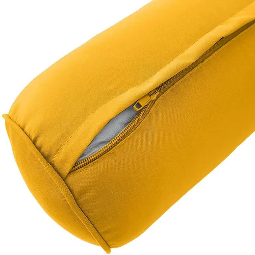 Vista 5 de *Cover ONLY*-Style 5 Outdoor Daybed Mattress Bolster Pillow Slipcovers Pipe Trim Queen Size-AD108