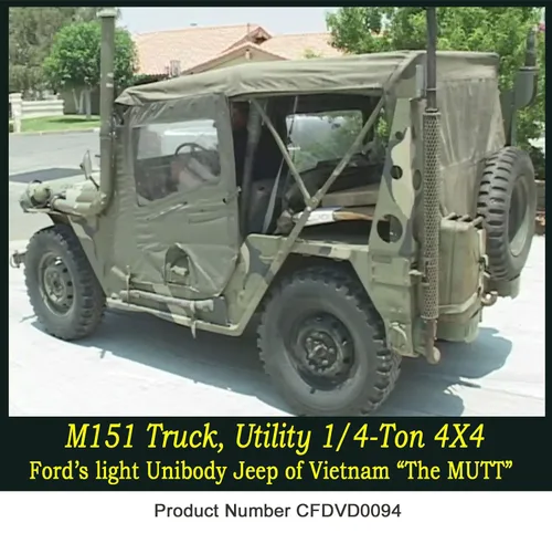 Vista 2 de M151 M151A2 M-151 Army Jeep Films Not MB GPW War old films DVD not GPW or MB