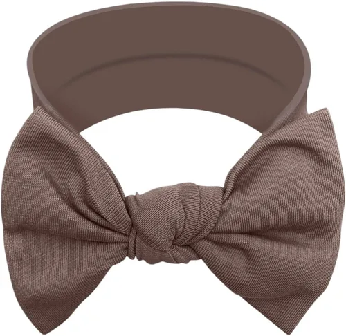 Vista 19 de Diademas para Bebés Niñas-Infantil, Niñas Pequeñas Bandas para el Cabello de Algodón Hechas a Mano con Lazos Accesorios para el Cabello de Niños