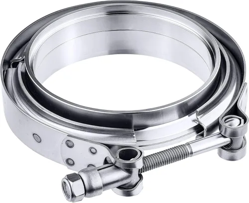 Vista 13 de EVIL ENERGY Abrazadera de banda en V de 1.5 pulgadas con brida macho hembra de acero inoxidable 304 1 pieza