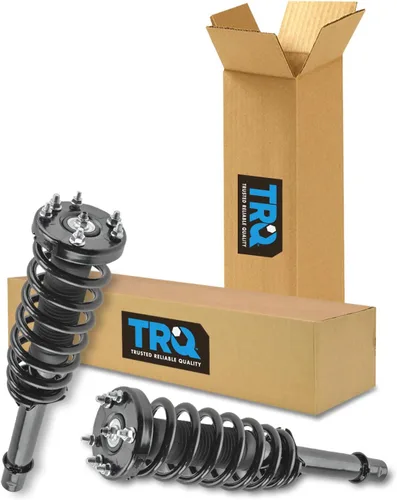 Vista 126 de TRQ Conjunto de Amortiguador y Resorte Delantero Cargado con Resorte Helicoidal Pre-ensamblado Compatible con Jeep Cherokee Limited AWD 14-22 Sin