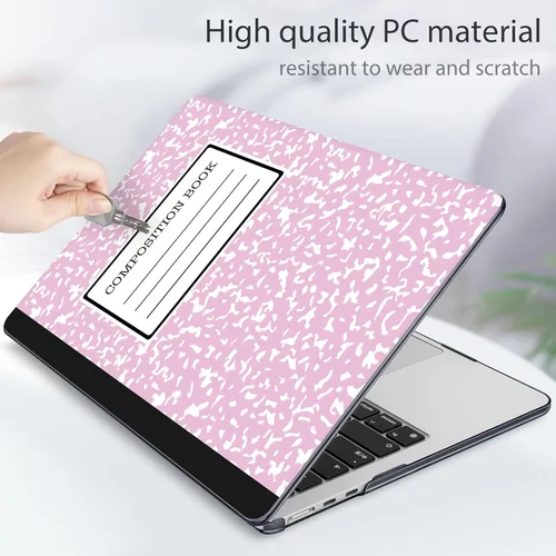 Vista 6 de Tuiklol Funda rígida para MacBook Air 2026, 2025, 2024, 2023, modelo M5, A3448, M4, A3241, M3, A3114, M2, A2941, funda rígida para MacBook de 15.3