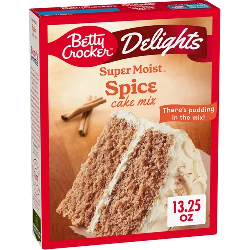 Vista 47 de Betty Crocker Delights Mezcla de pastel de vainilla francesa súper húmeda, 13.25 onzas