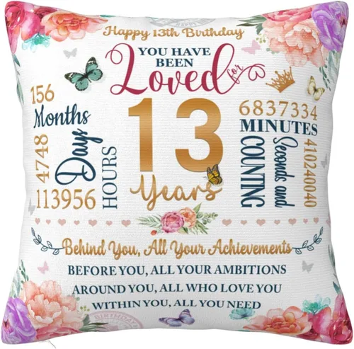 Vista 10 de Regalos de cumpleaños número 100 para mujeres, regalos para cumpleaños número 100, funda de almohada de 18 x 18 pulgadas, ideas de regalo